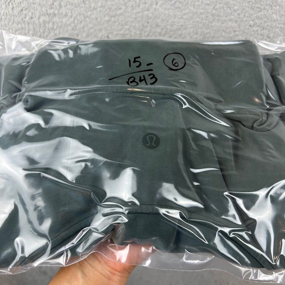 Lululemon Scuba Oversized Half-Zip Pullover Green LW3IDXS Size 6 - Picture 13 of 13